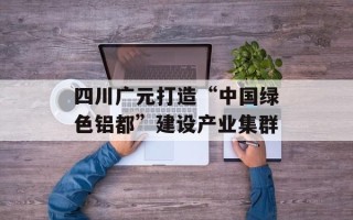四川广元打造“中国绿色铝都”建设产业集群