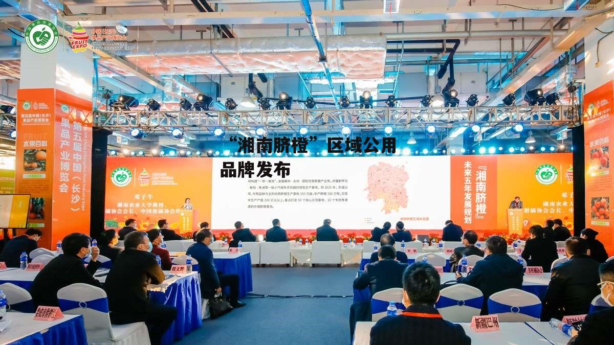 “湘南脐橙”区域公用品牌发布-第1张图片- “湘南脐橙”区域公用品牌发布-第1张图片-