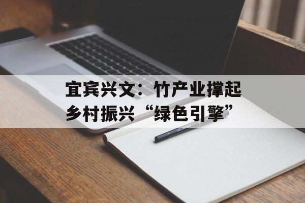宜宾兴文：竹产业撑起乡村振兴“绿色引擎”-第1张图片-