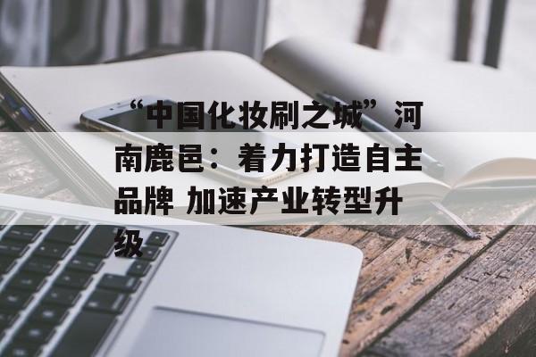 “中国化妆刷之城”河南鹿邑：着力打造自主品牌 加速产业转型升级-第1张图片-