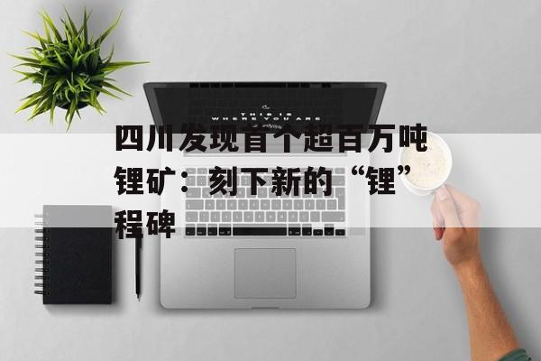 四川发现首个超百万吨锂矿：刻下新的“锂”程碑-第1张图片-