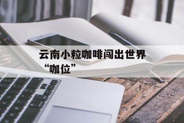 云南小粒咖啡闯出世界“咖位”-第1张图片-
