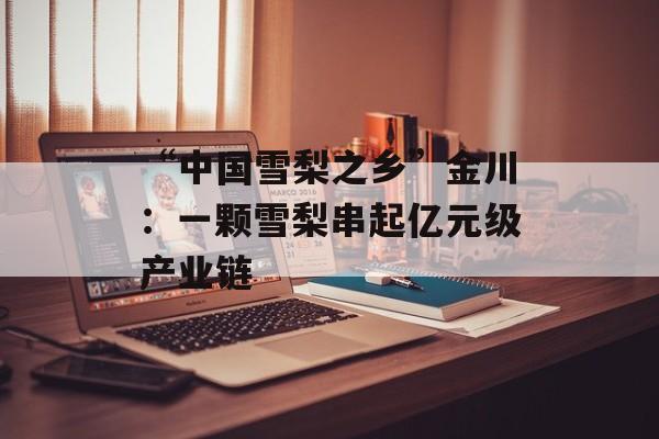 “中国雪梨之乡”金川：一颗雪梨串起亿元级产业链-第1张图片-