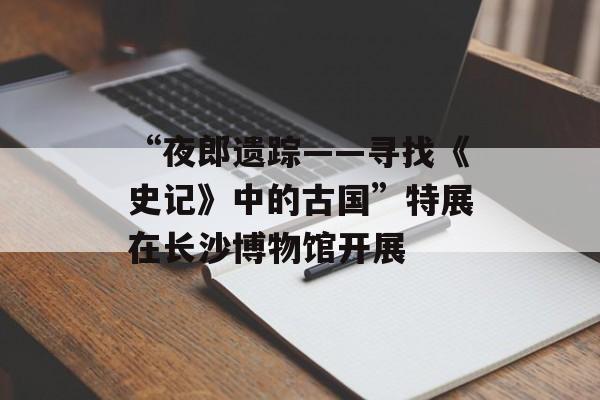 “夜郎遗踪——寻找《史记》中的古国”特展在长沙博物馆开展-第1张图片-