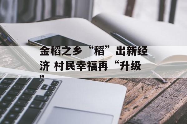 金稻之乡“稻”出新经济 村民幸福再“升级”-第1张图片-