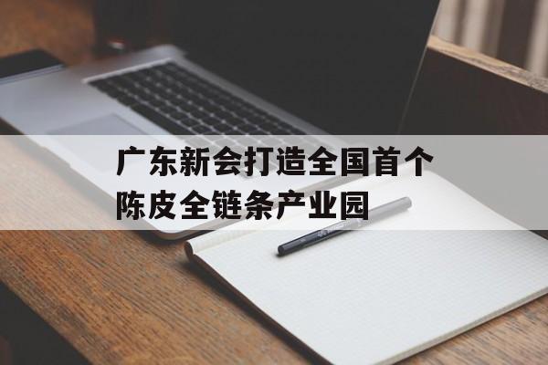 广东新会打造全国首个陈皮全链条产业园-第1张图片-